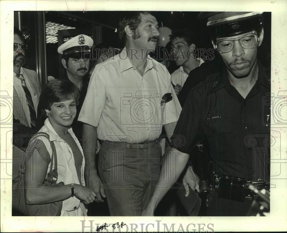 1984 Press Photo Olympic Gold Medal gymnast Mary Lou Retton on her Houston visit- Historic Images