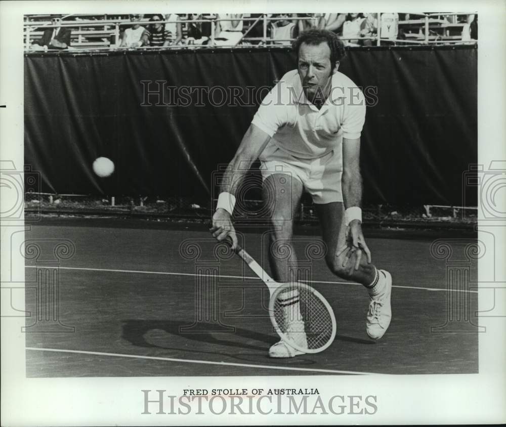 1972 Press Photo Australian tennis player Fred Stolle - hcs21458- Historic Images