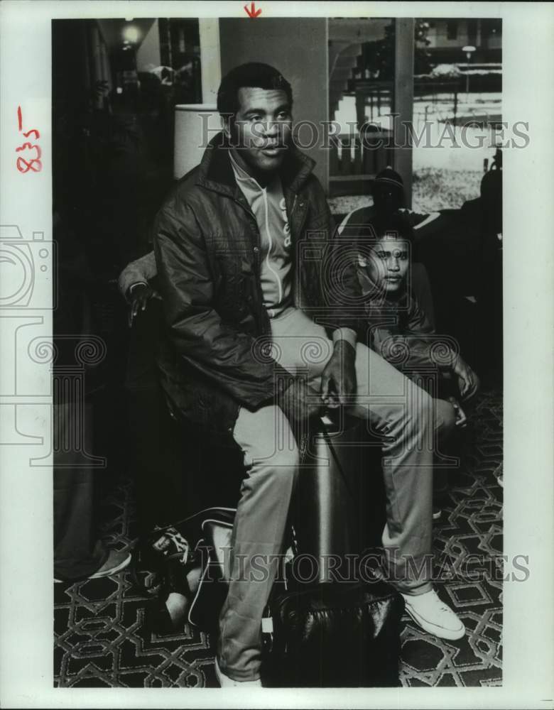 1983 Press Photo Cuban boxer Teofilo Stevenson, 3-time Olympic gold medalist- Historic Images