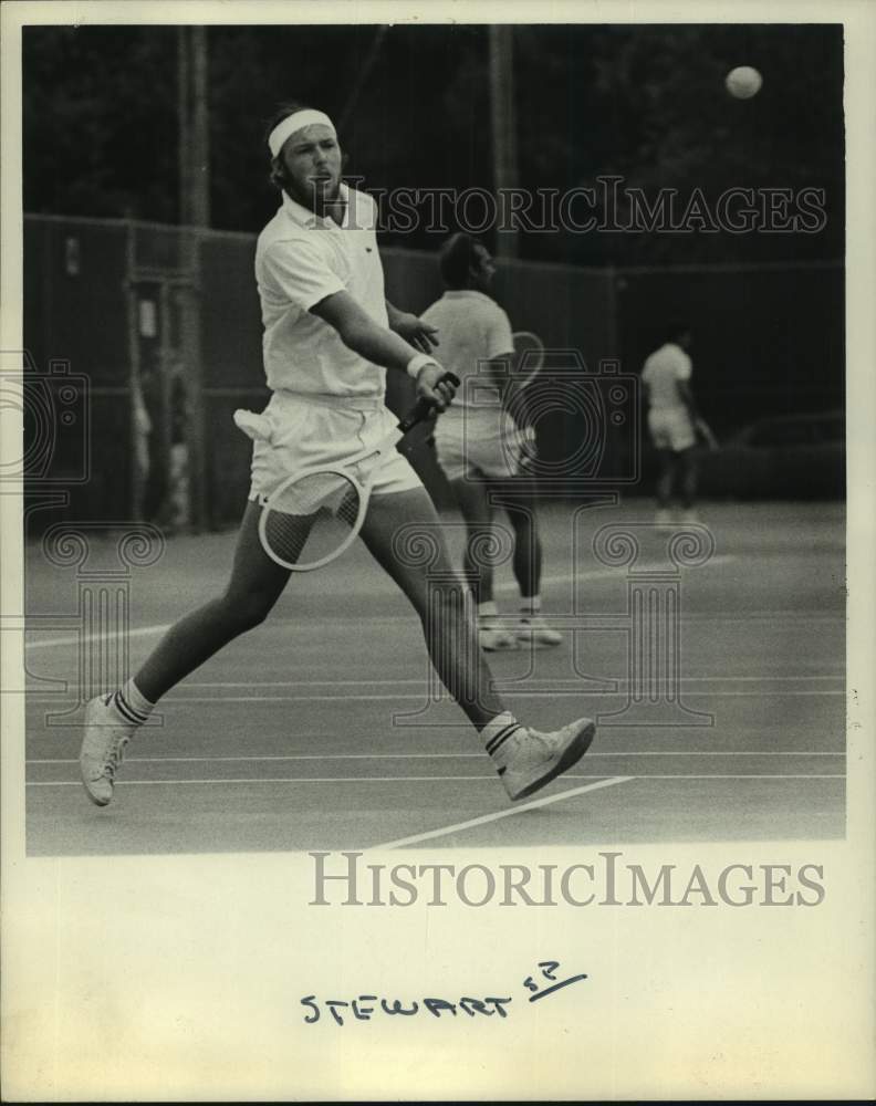 1972 Press Photo Tennis player Sherwood Stewart - hcs21728- Historic Images