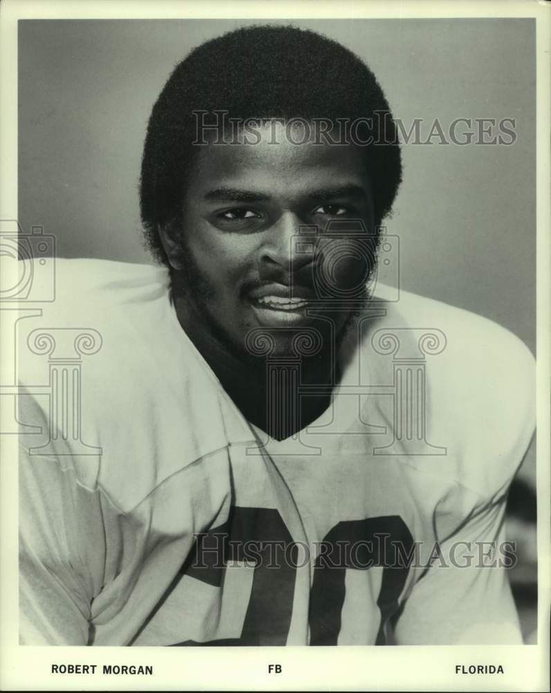 1977 Press Photo Florida college football player Robert Morgan - hcs22013- Historic Images