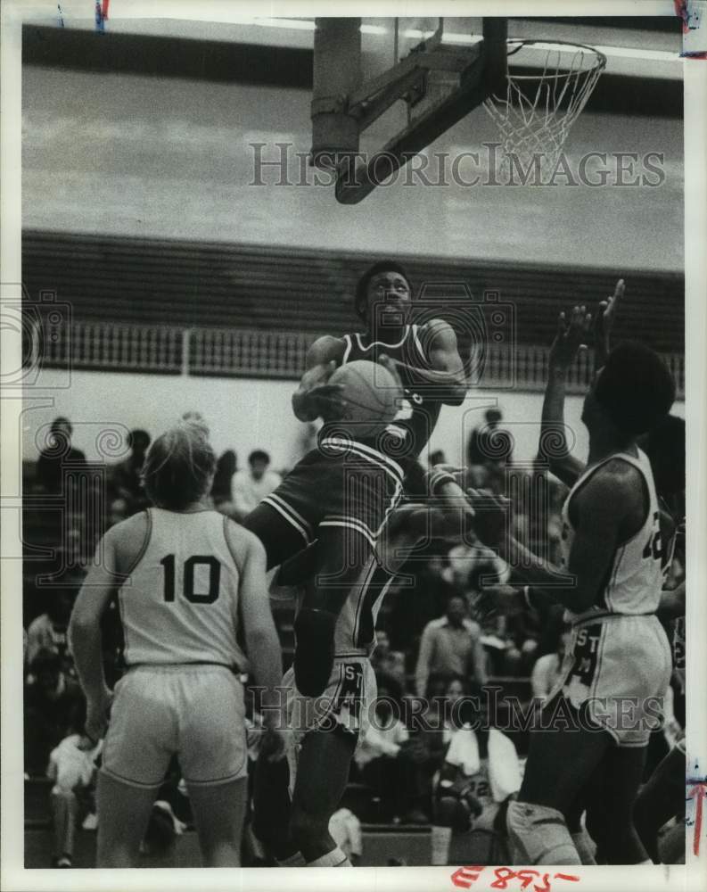 1978 Press Photo Texas Southern basketball&#39;s Roland Milburn - hcs22093- Historic Images