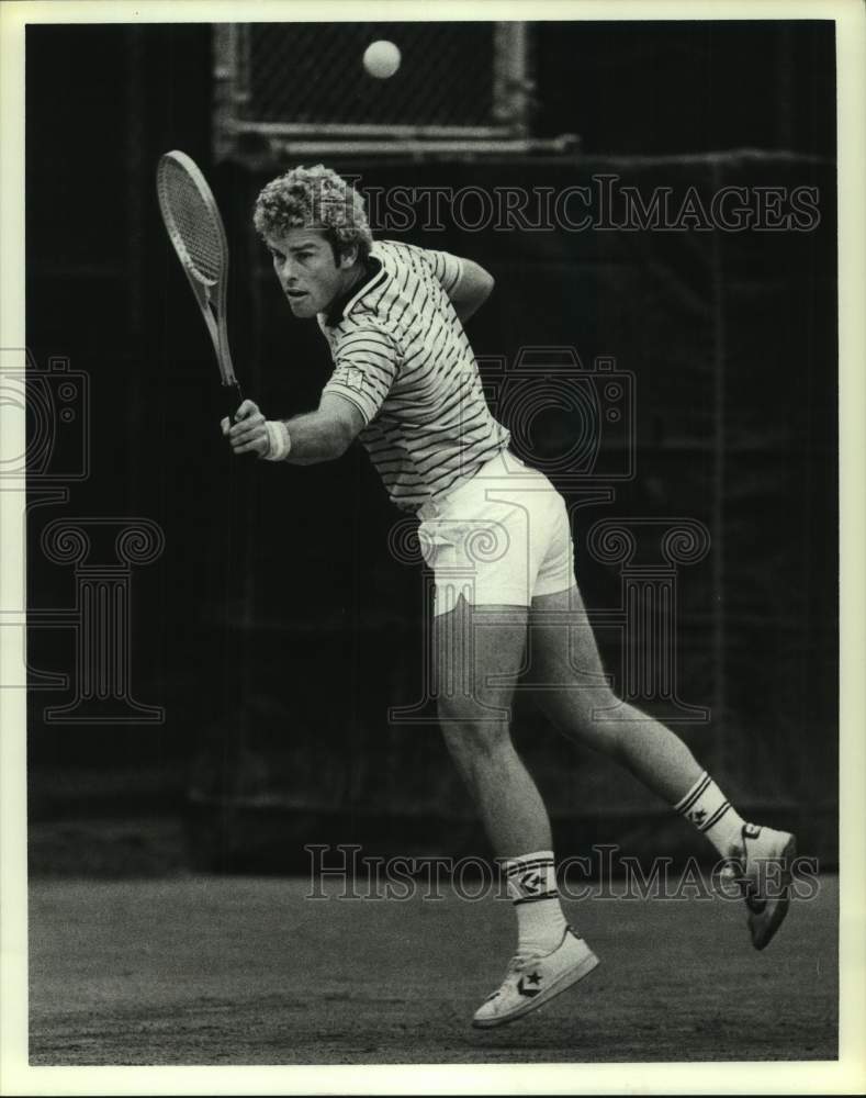 1979 Press Photo Tennis player Roscoe Tanner in action - hcs22222- Historic Images