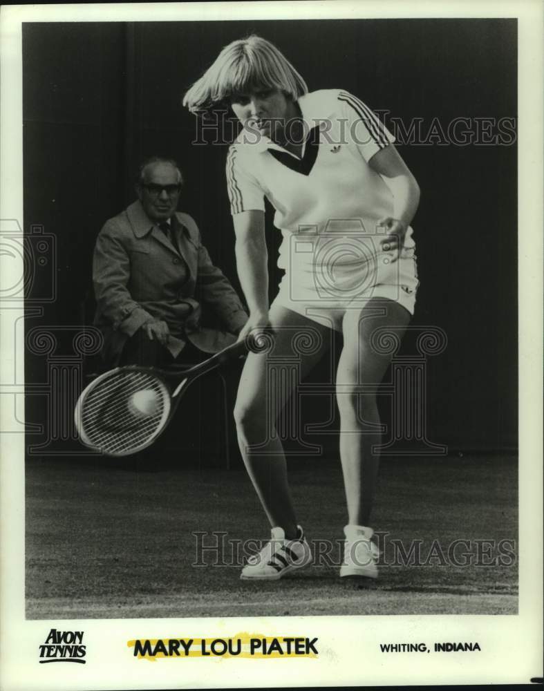 1982 Press Photo Tennis player Mary Lou Piatek - hcs22289- Historic Images