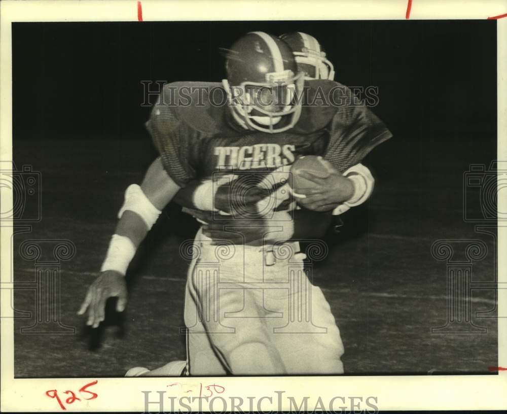 1979 Press Photo Texas Southern University football player Horace Stroud- Historic Images