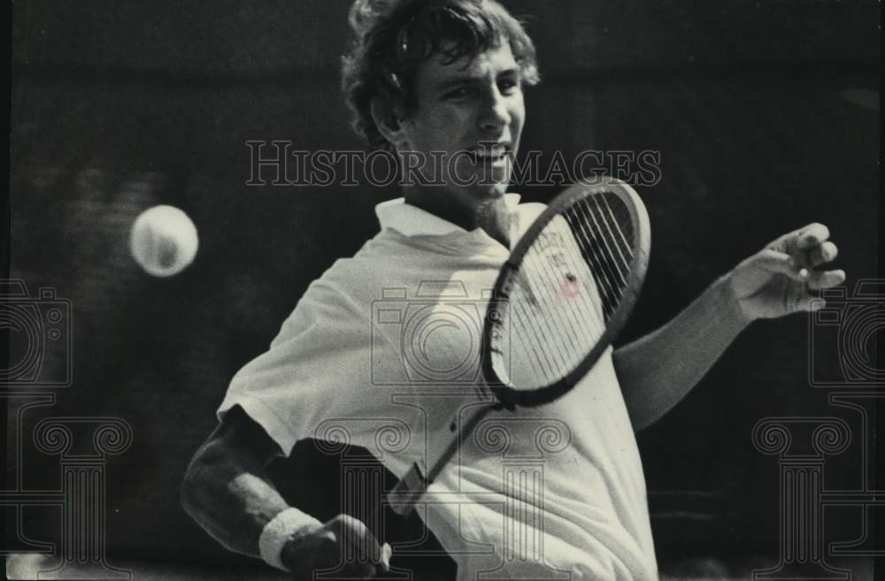 1972 Press Photo Trinity University All-American tennis player Dick Stockton- Historic Images