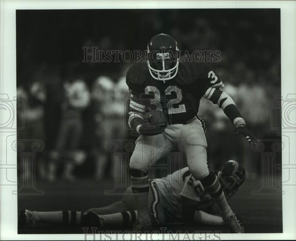 1979 Press Photo Kansas City Chiefs running back Tony Reed - hcs24031- Historic Images