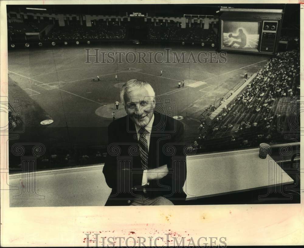 1981 Press Photo Al Rosen, president and general manager of the Houston Astros- Historic Images