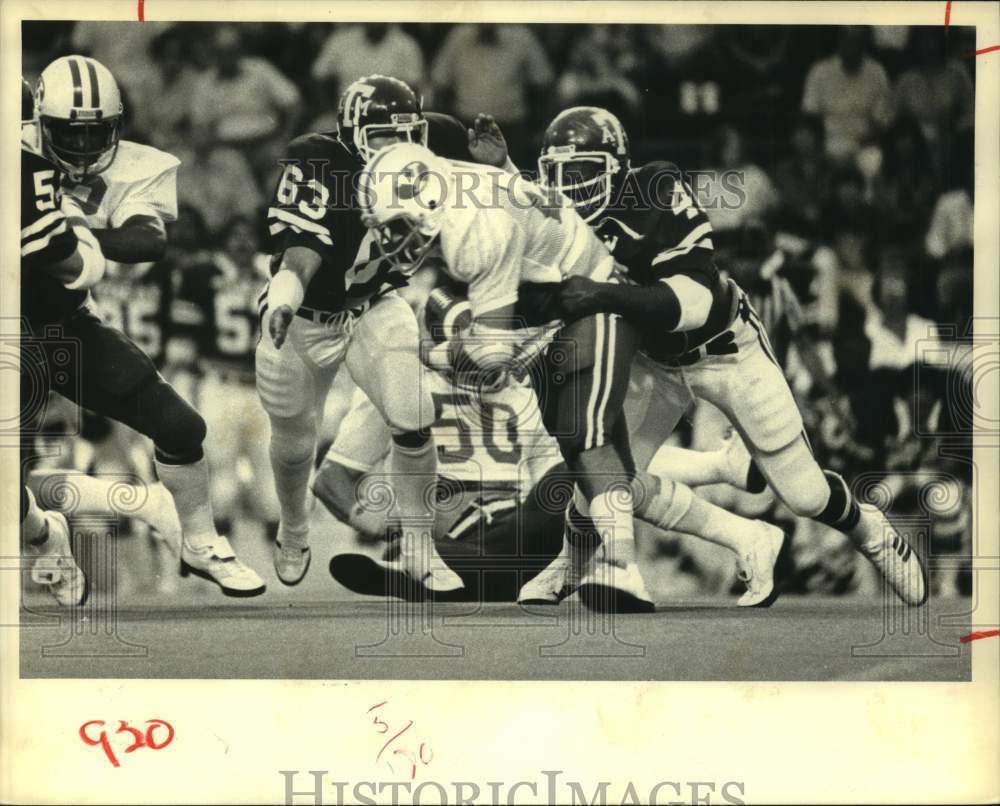 1979 Press Photo Brigham Young and Texas A&M play college football - hcs24162- Historic Images