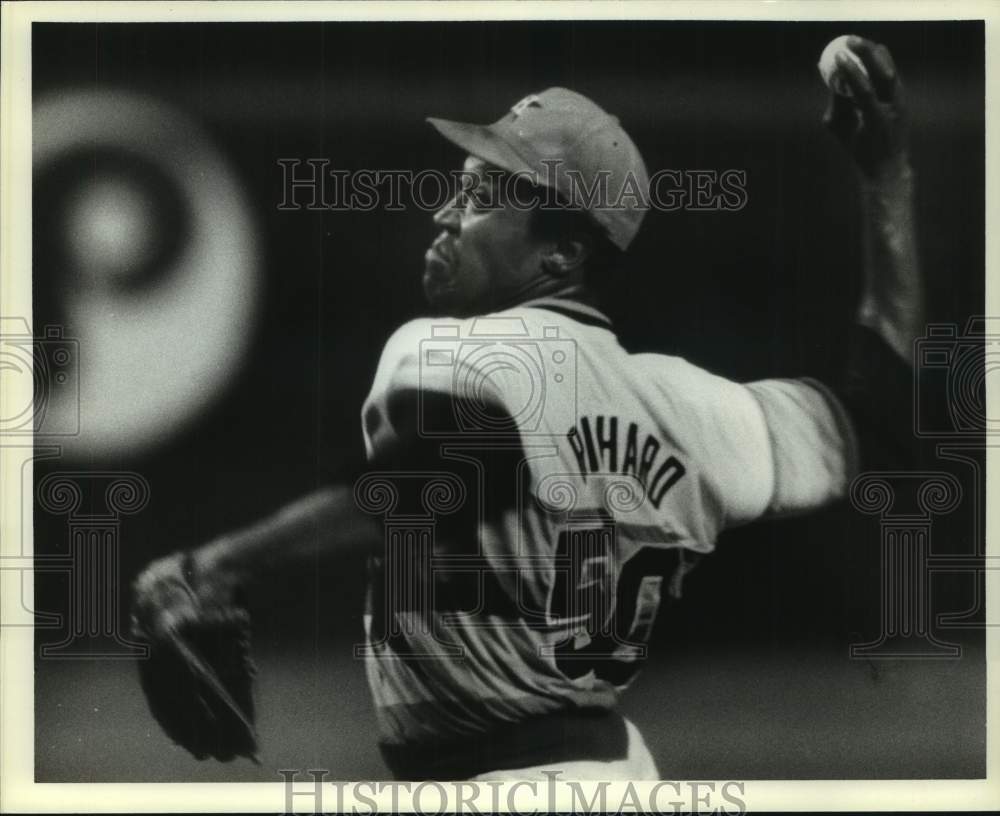 1978 Press Photo Houston Astros baseball pitcher J.R. Richard in action- Historic Images