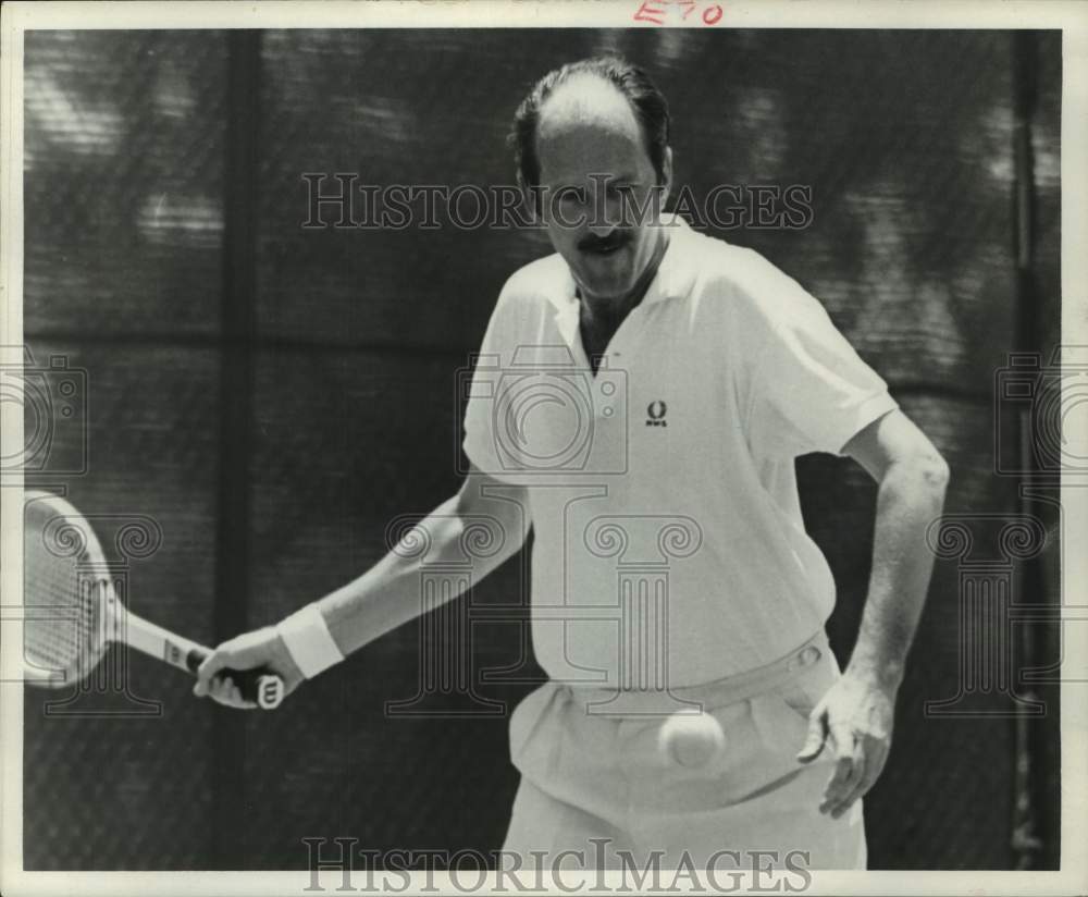 1969 Press Photo Tennis player Hugh Sweeney - hcs24394- Historic Images