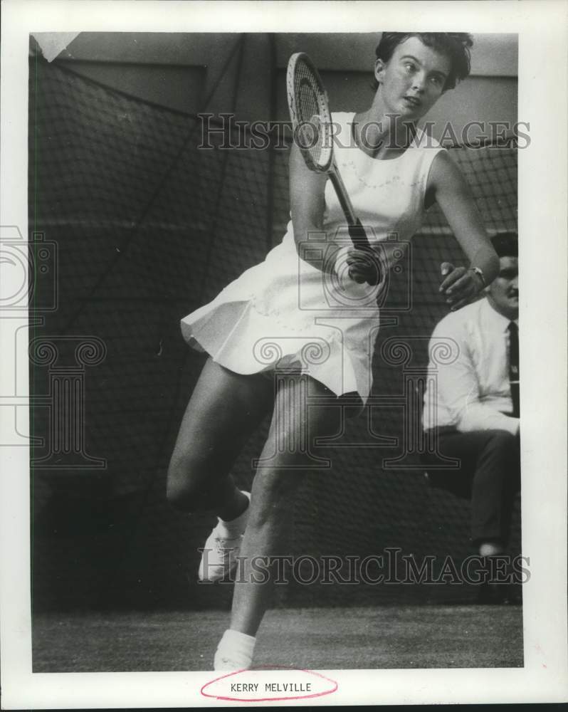 1972 Press Photo Tennis player Kerry Melville - hcs24547- Historic Images