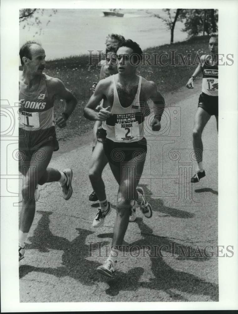 1984 Press Photo Marathoner Alberto Salazar (2) - hcs24841- Historic Images