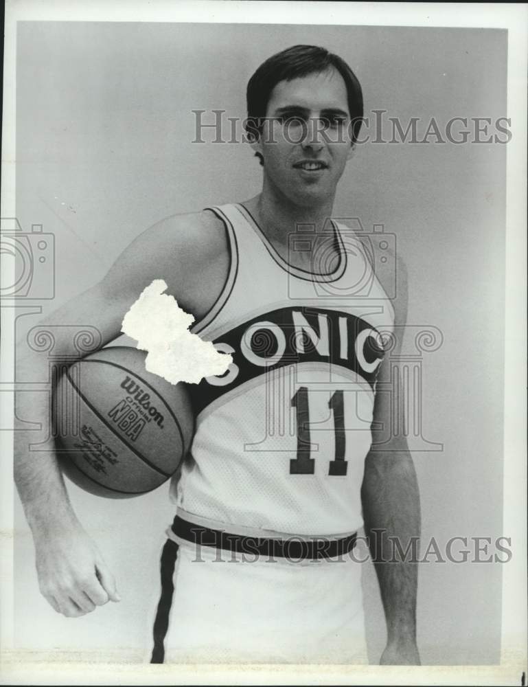 Press Photo Seattle SuperSonics basketball player Dick Snyder - hcs24872- Historic Images