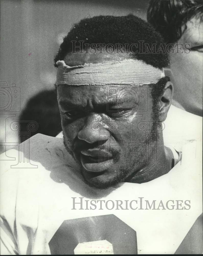 1977 Press Photo San Francisco 49ers football running back Delvin Williams- Historic Images