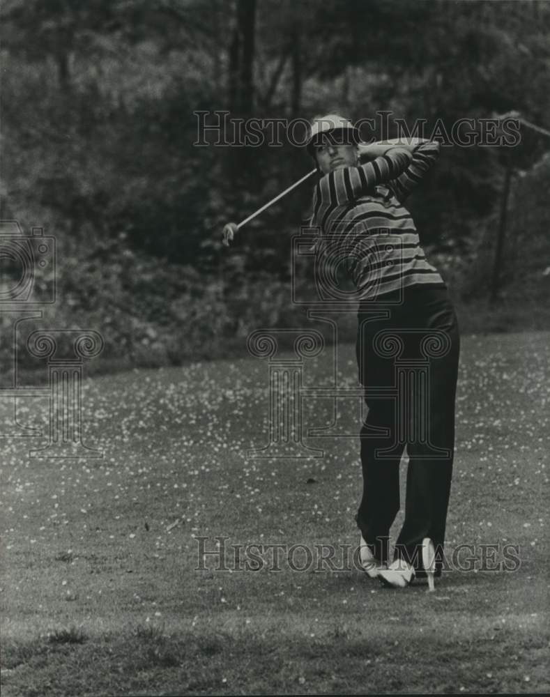 1985 Press Photo Cathy Mant, Ladies Professional Golf Association president- Historic Images