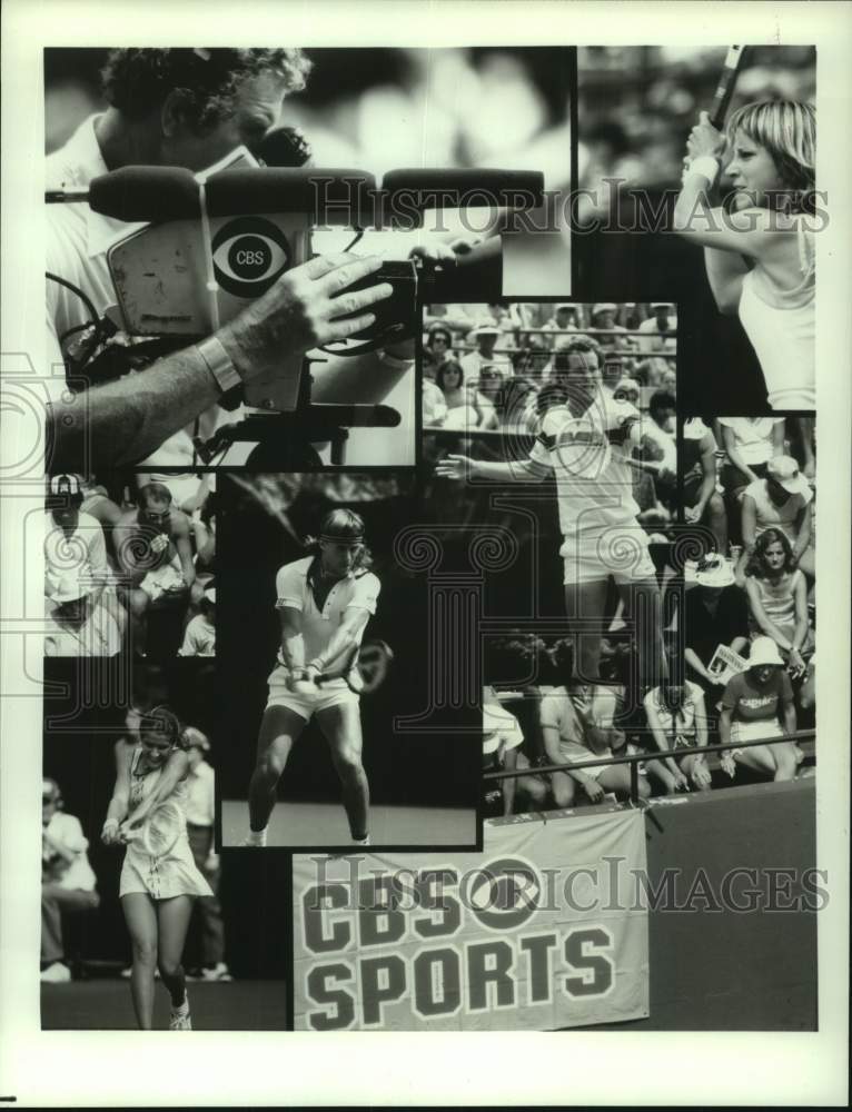 1981 Press Photo Scenes from the U.S. Open Tennis Championships in New York- Historic Images