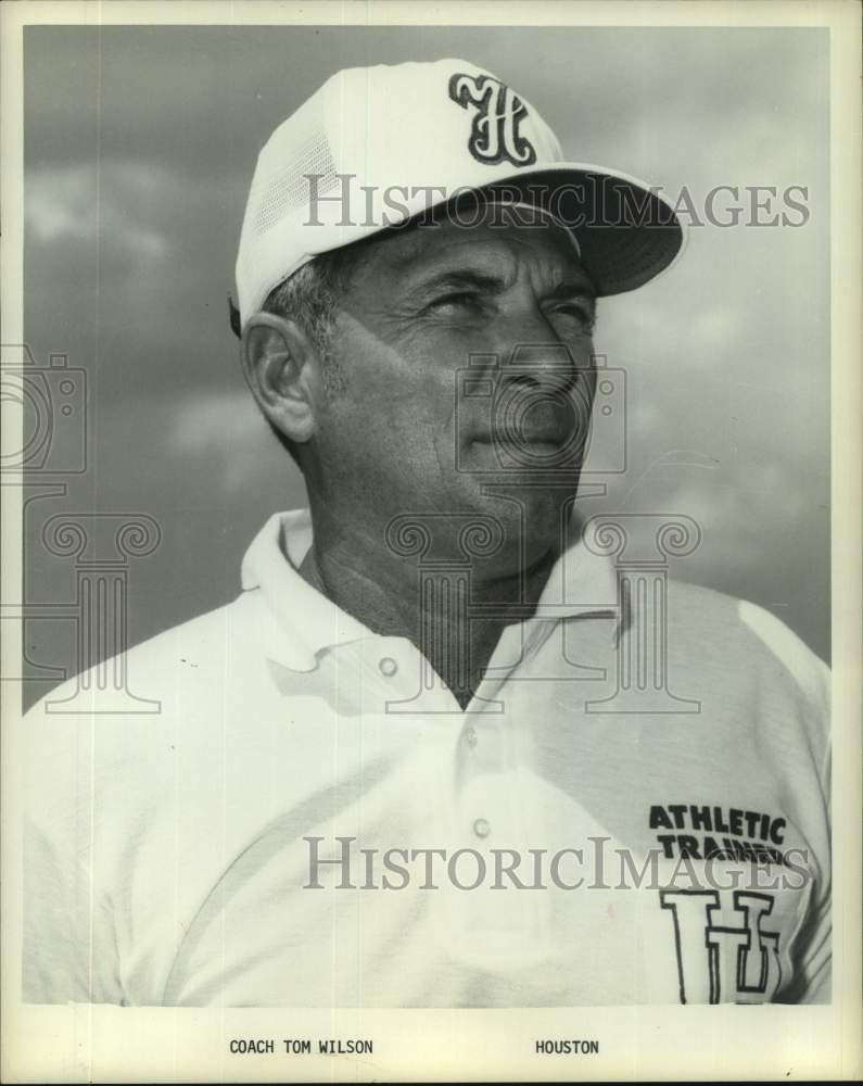 1972 Press Photo University of Houston Tom Wilson - hcs26372- Historic Images