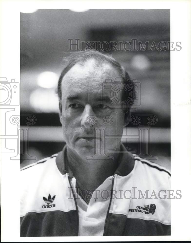 1986 Press Photo Athlete at United States Olympic Festival in Houston, Texas- Historic Images