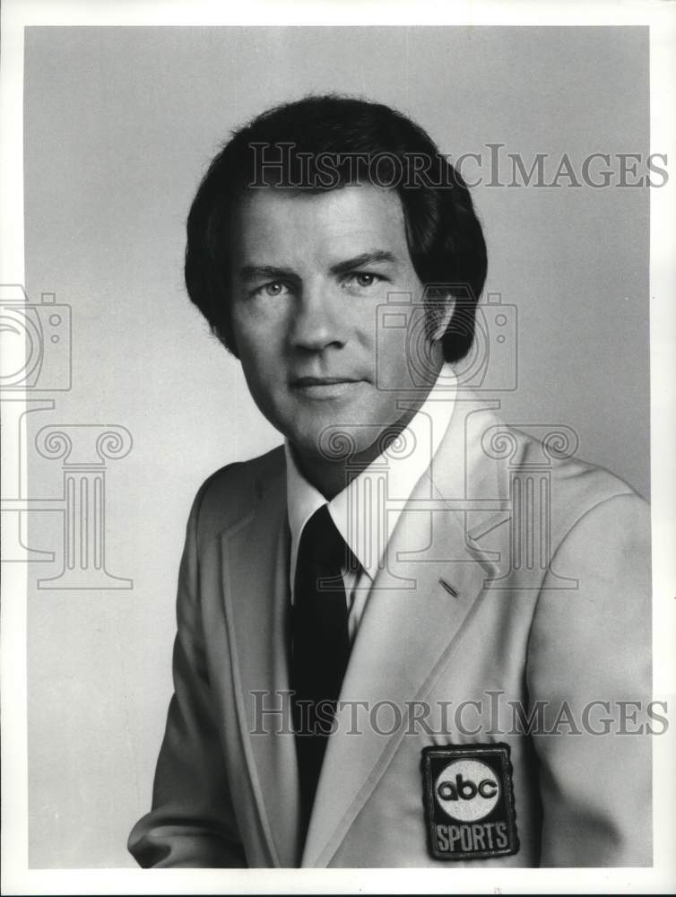 1979 Press Photo &quot;NFL Monday Night Football&quot; Sportscaster Frank Gifford- Historic Images