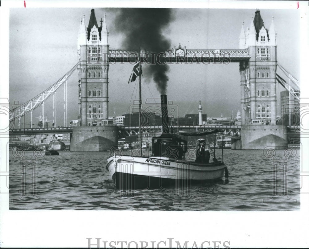 1991 Press Photo African Queen - original movie boat - - hcx01843