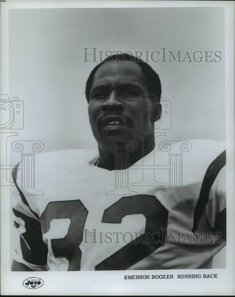 Press Photo Emerson Boozer, running back for New York Jets Football - hcx06877