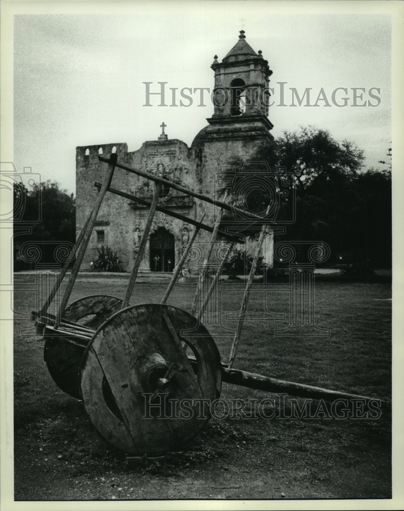 1962 Press Photo Old Mission in Texas. - hcx10436- Historic Images