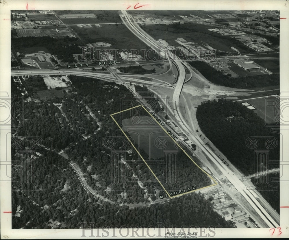 1964 Press Photo Aerial view of Prime Memorial Drive - hcx10907- Historic Images