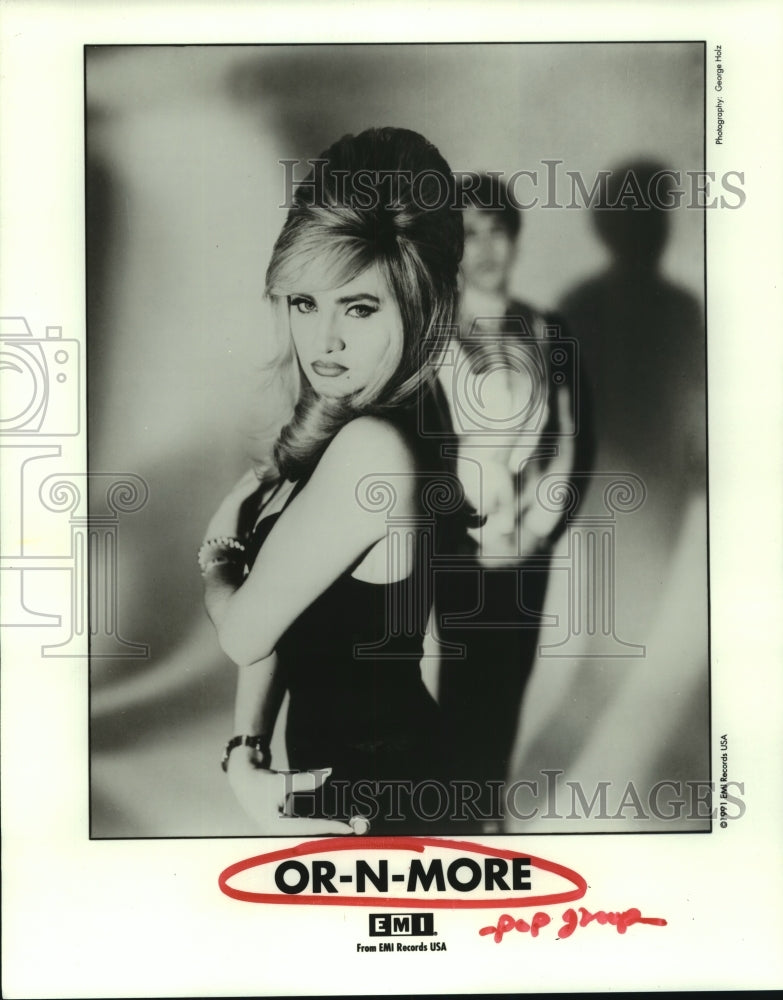 1991 Press Photo Pop group Or-N-More - hcx11689- Historic Images