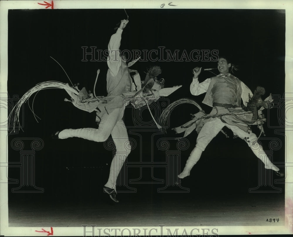 1968 Press Photo Members of French National Dance Company- Historic Images