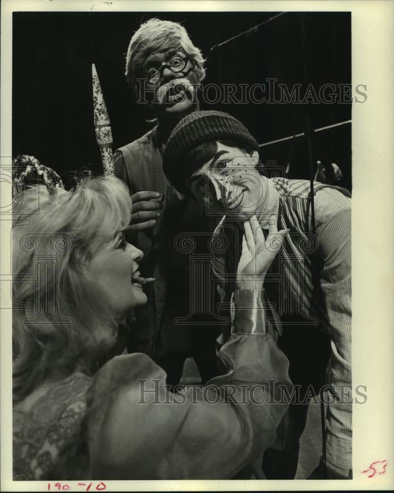 1972 Press Photo Scene from &quot;Pinocchio&quot; at Studio 7 - hcx20579- Historic Images