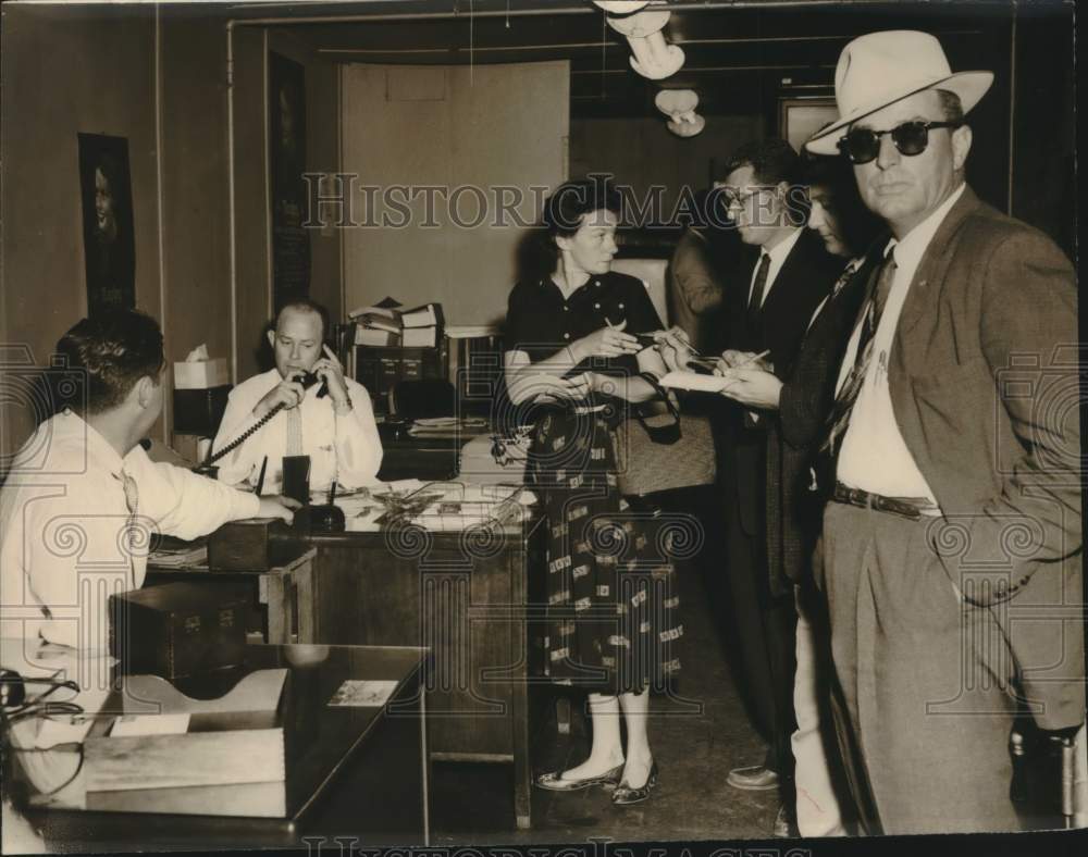 1958 Press Photo Members of the Walker Texas Investment Association - hcx25876