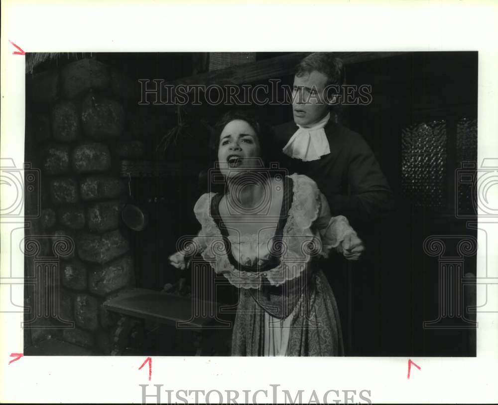 1992 Press Photo University of Houston School of Music perform &quot;Bilby&#39;s Doll&quot;- Historic Images