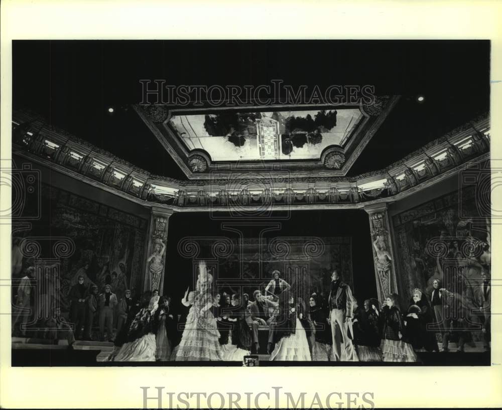 1979 Press Photo Houston Grand Opera Scene from Traviata - hcx28772- Historic Images