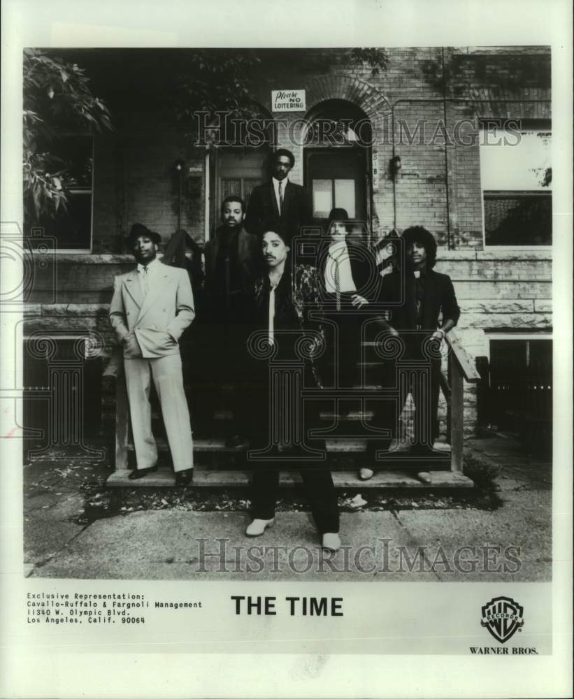 1981 Press Photo Members of the pop group "The TimeÃ¢â‚¬Â - hcx35963- Historic Images