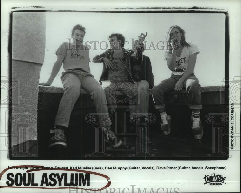 1986 Press Photo Rock band Soul Asylum - hcx39812- Historic Images