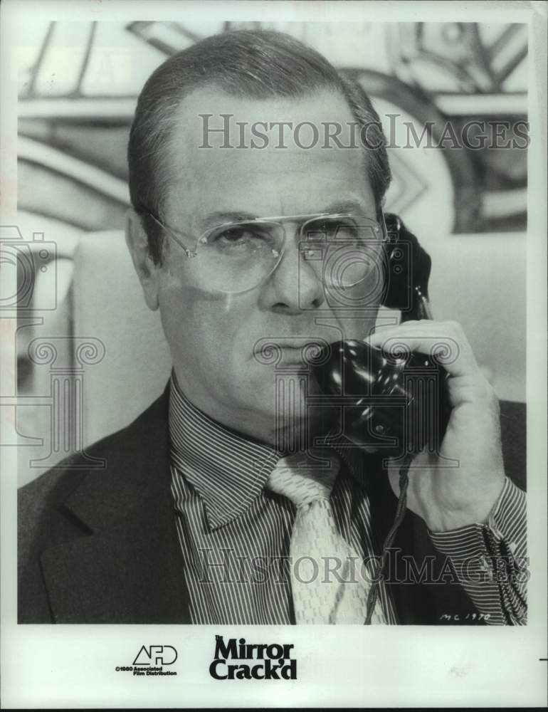 1981 Press Photo Actor Tony Curtis in Promotion of "Mirror Crack'd" - hcx40264- Historic Images
