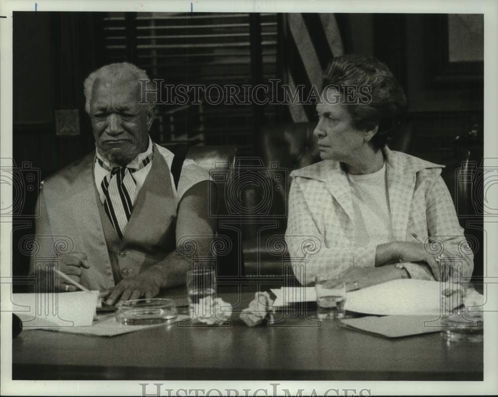 1979 Press Photo Redd Foxx in "Sanford and Son" episode "The Committeeman"- Historic Images