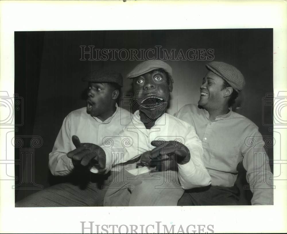 1993 Press Photo "Spunk" with Steve Williams & Kirk Dautrive; Houston's Ensemble- Historic Images