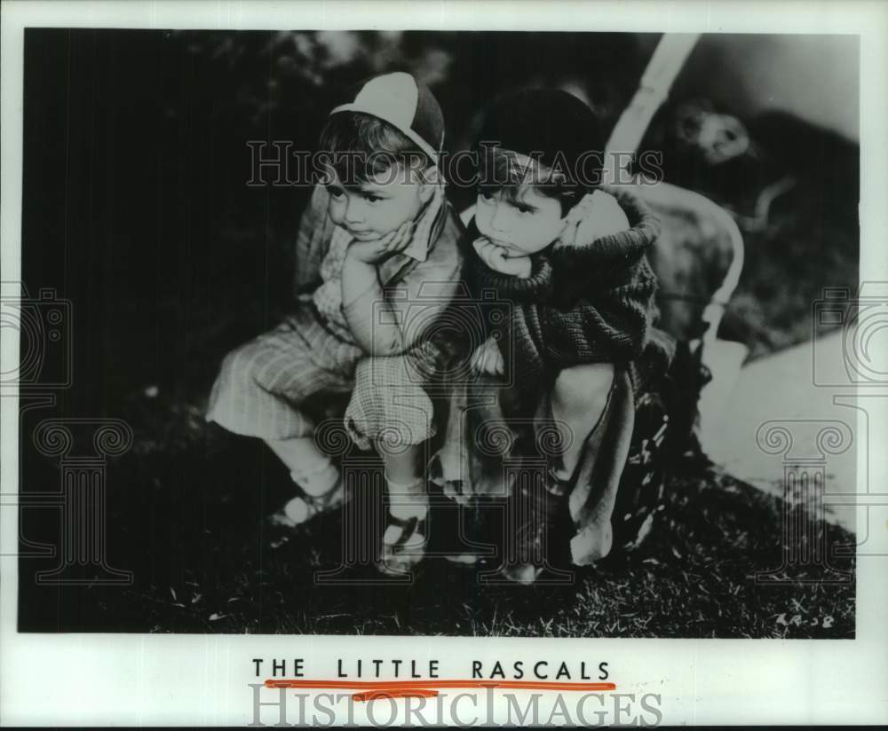 1989 Press Photo The Little Rascals looking glum - hcx44994- Historic Images