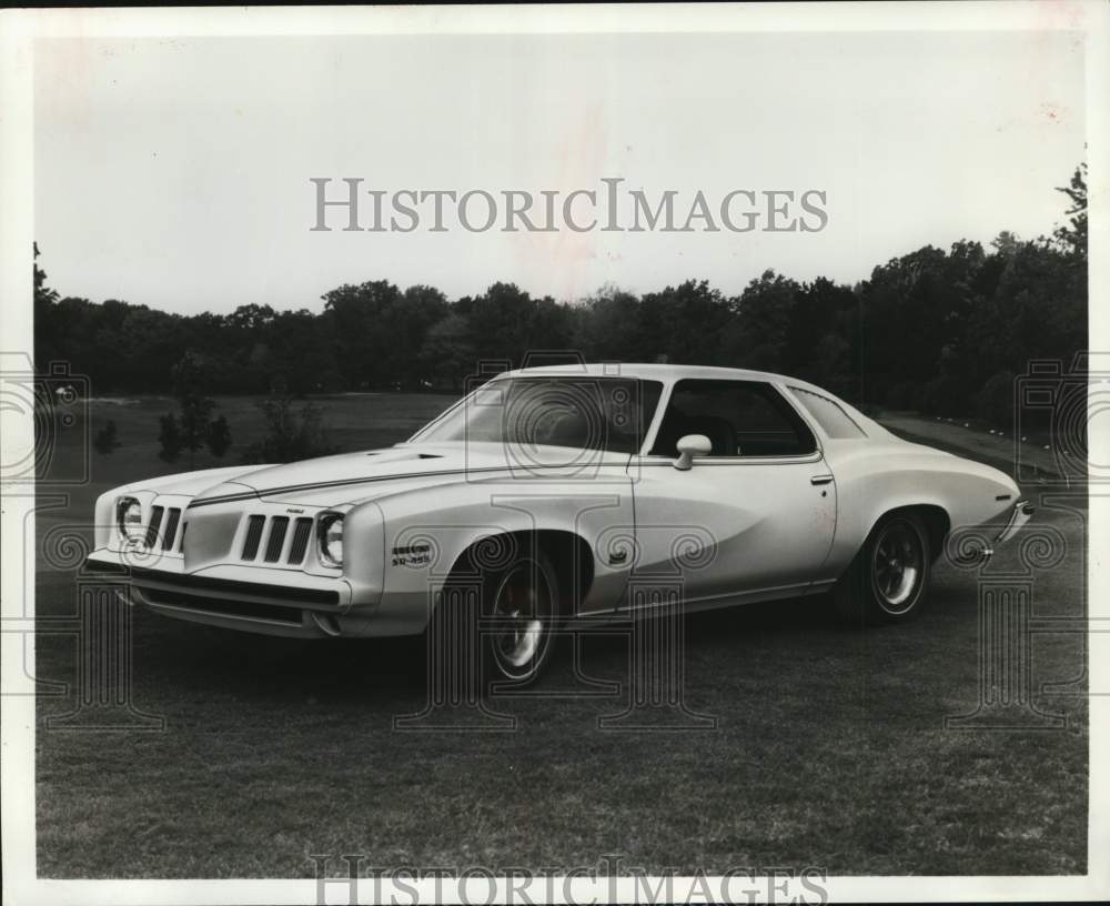 1972 Press Photo Sporty Grand Am tops Pontiac's intermediate line for 1973- Historic Images