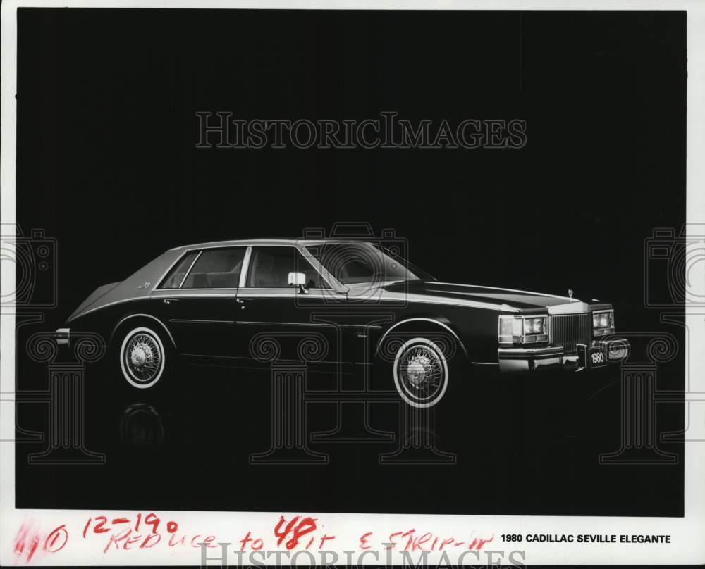 1980 Press Photo A Cadillac Seville Elegante - hcx46710- Historic Images