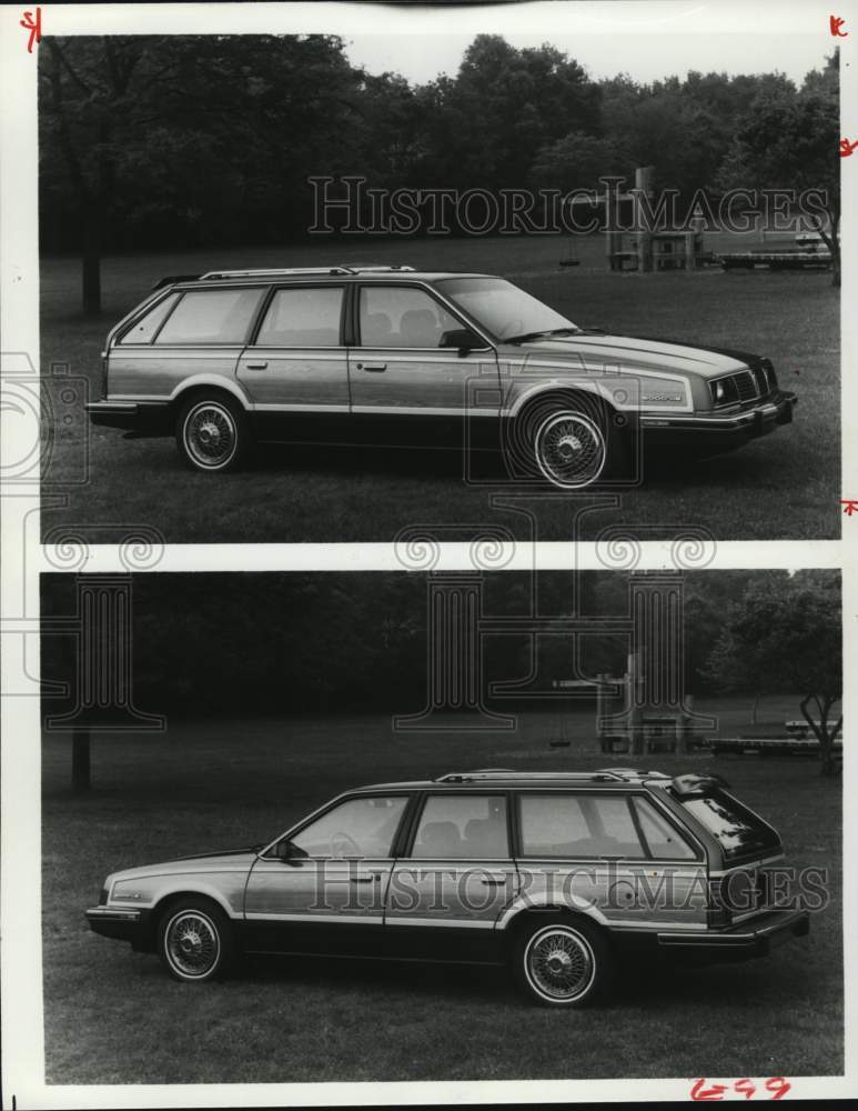 1984 Press Photo The new midsize Pontiac 6000 wagon offers fuel efficiency- Historic Images