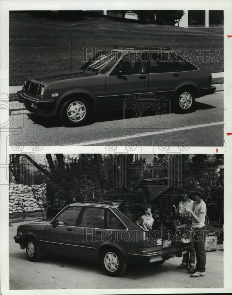 1983 Press Photo Pontiac's entry into subcompact market is the Pontiac 1000- Historic Images