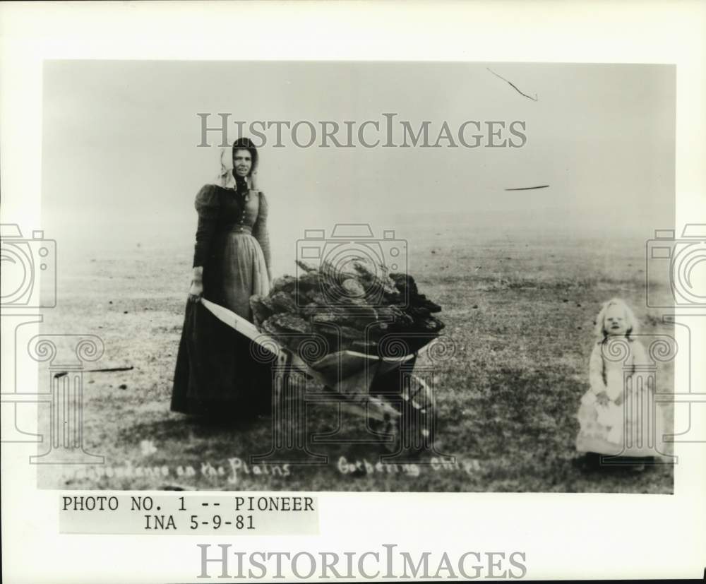 1981 Press Photo Pioneer - "Independence on the Plains", Kansas - hcx46966- Historic Images