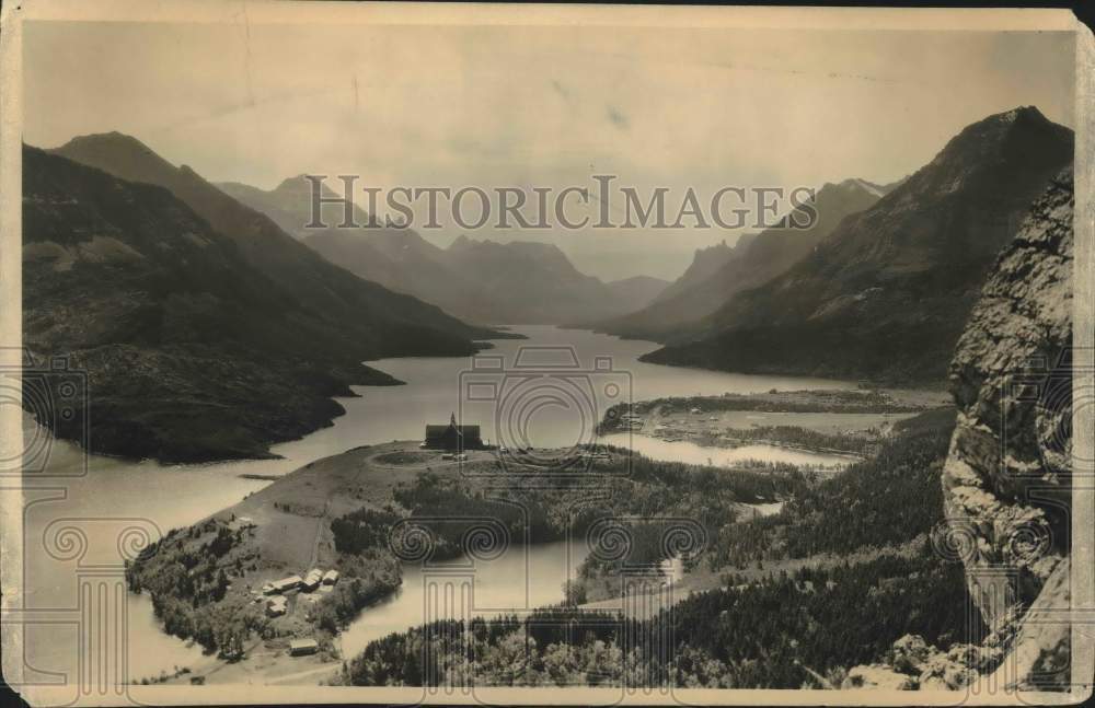 1941 Press Photo Waterton Lakes National Park, Canada - hcx50678- Historic Images