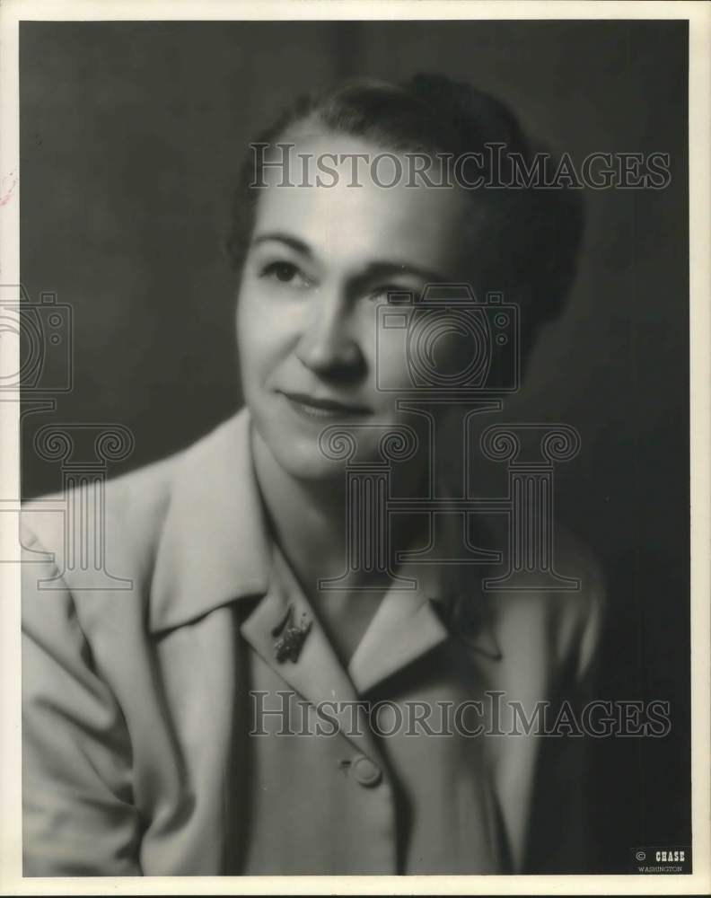 1952 Press Photo Mrs. Ivy Priest, GOP National Committee assistant to chairman- Historic Images