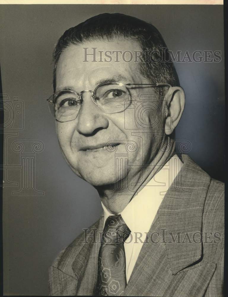 1952 Press Photo Jules H. Meyer, employee - hcx51201- Historic Images
