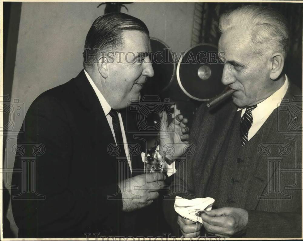 1959 Press Photo Senator Jennings Randolph with Congressman John McCormack- Historic Images