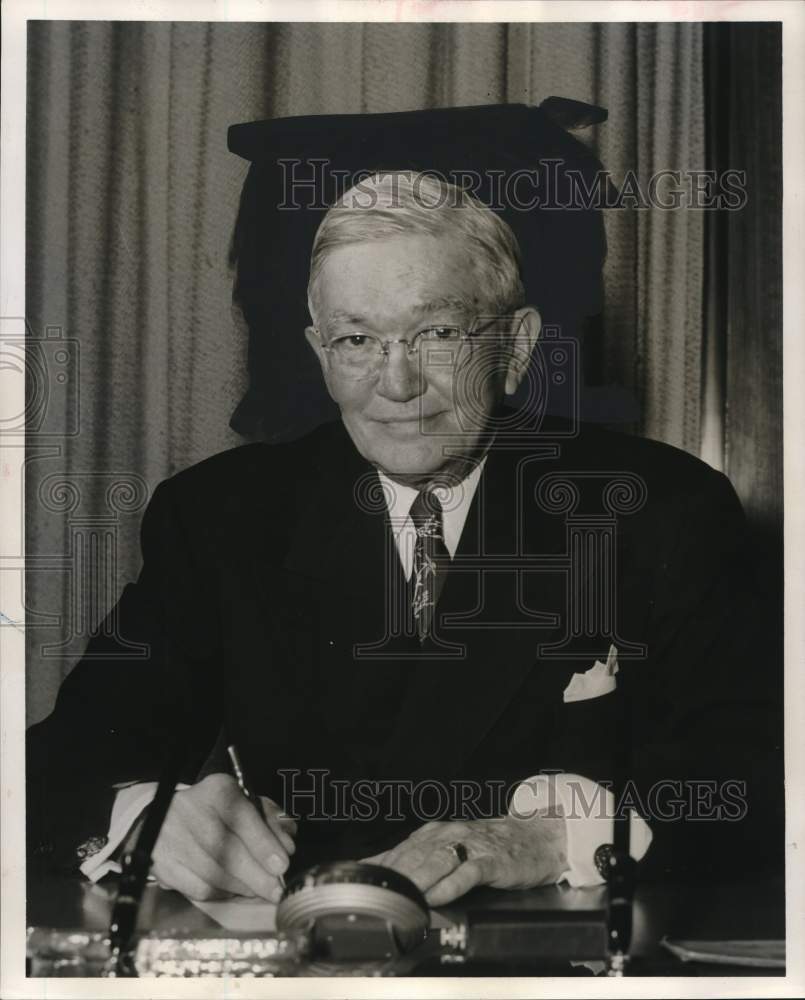 1955 Press Photo Dallas Mayor Bob Thornton - hcx51995- Historic Images